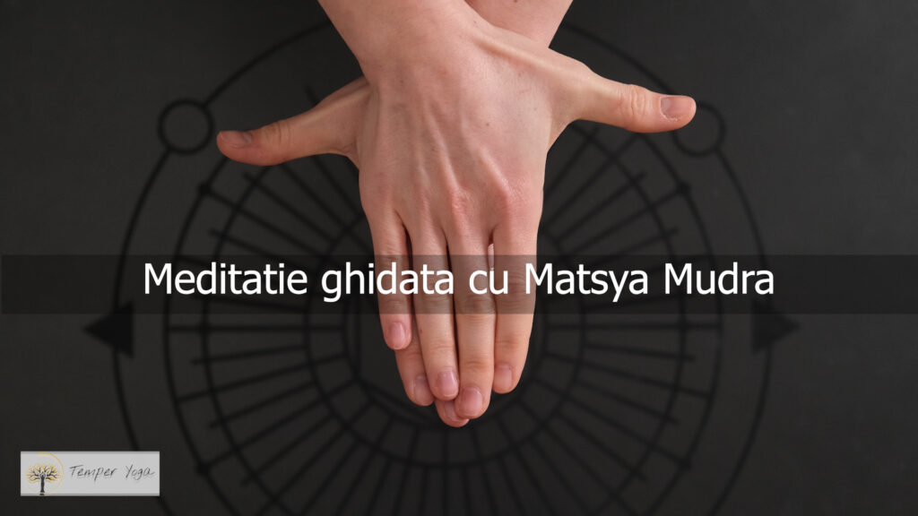 Meditatie ghidata cu Matsya Mudra